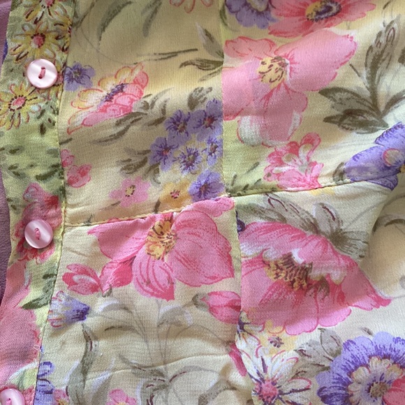 TOPSHOP long floral dress - Picture 4 of 4